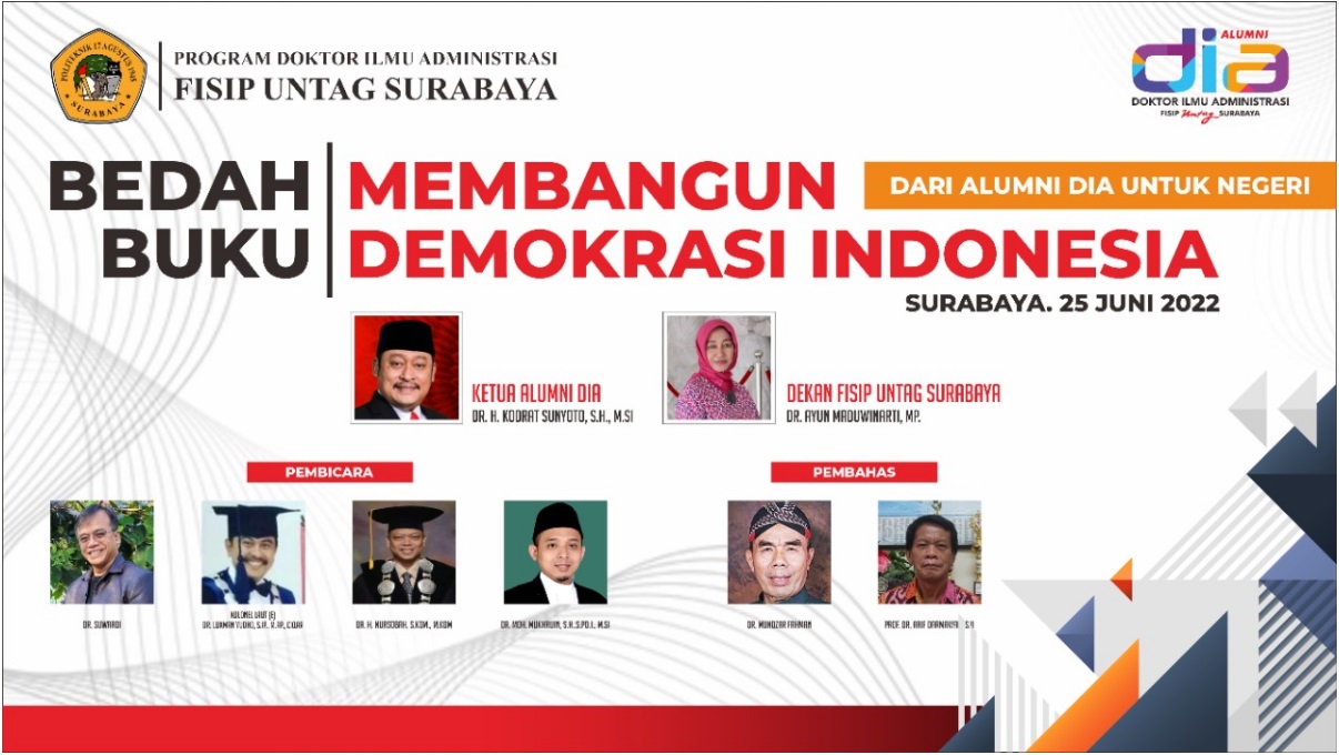 BEDAH BUKU MEMBANGUN DEMOKRASI INDONESIA