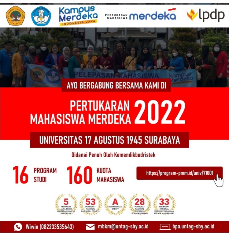 PERTUKARAN MAHASISWA MERDEKA 2022