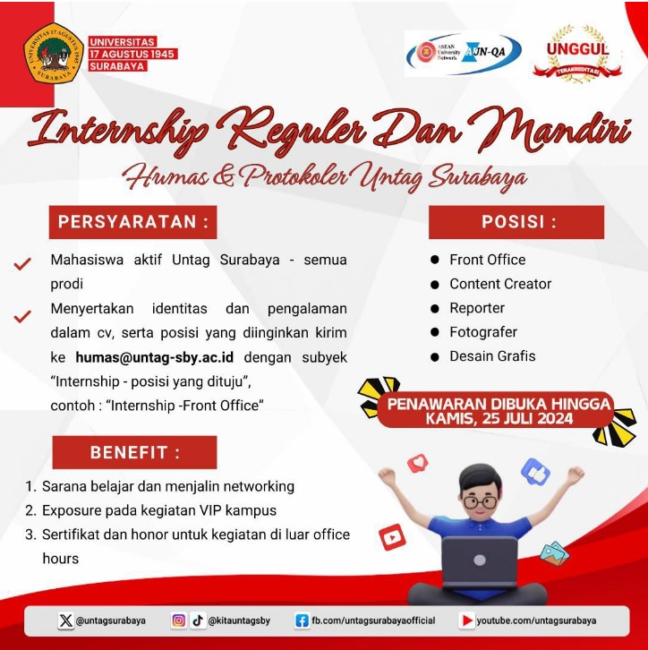 Internship Reguler dan Mandiri