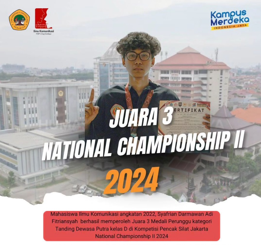 Syafrian Dermawan Raih Juara 3 di Jakarta National Championship II 2024