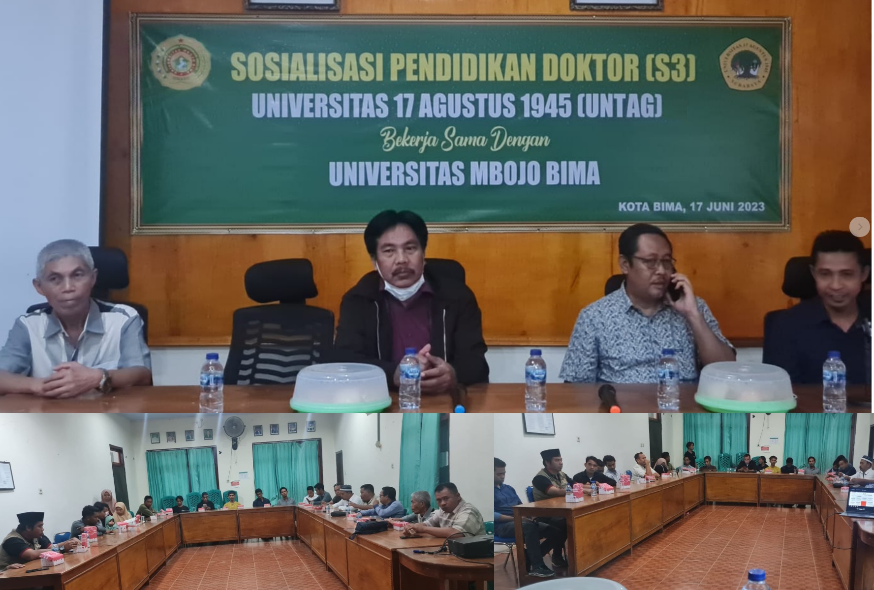 Sosialisasi Pendidikan Doktor di Universitas Mbojo Bima