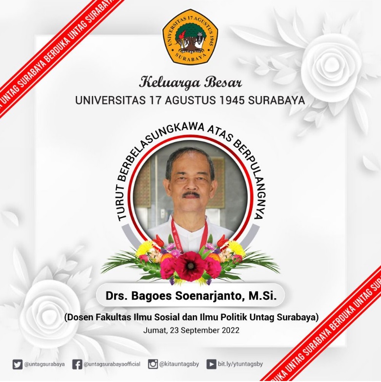 Selamat Jalan Pak Bagoes