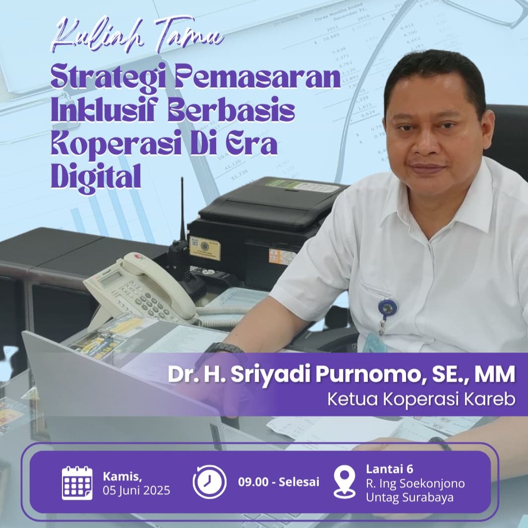 Kuliah Tamu Spesial bareng Dr. H. Sriyadi Purnomo, SE., MM