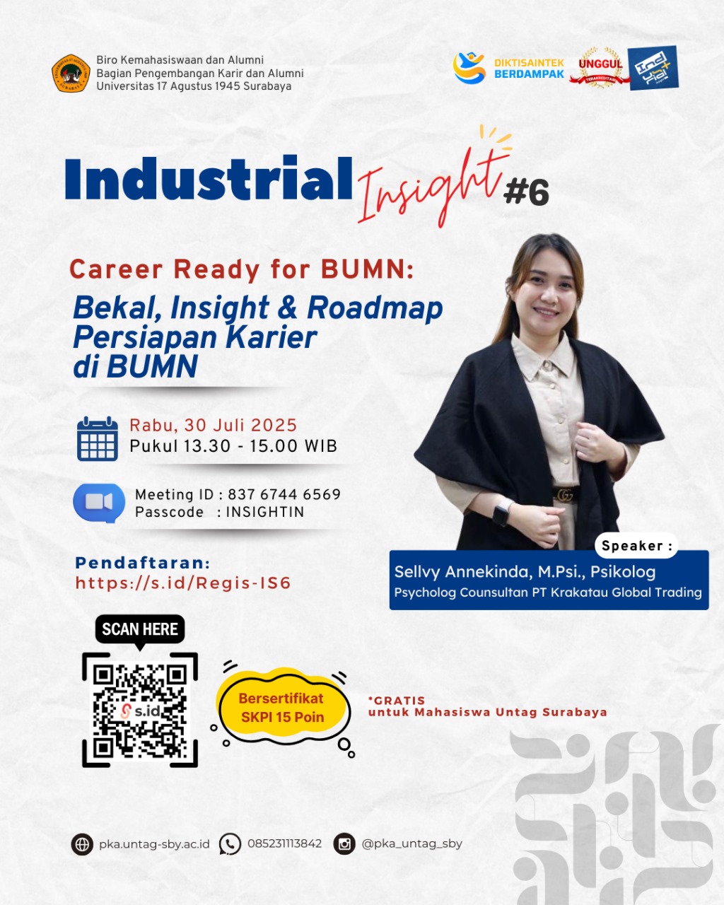 Halo, Sobat Untag Career Matters!