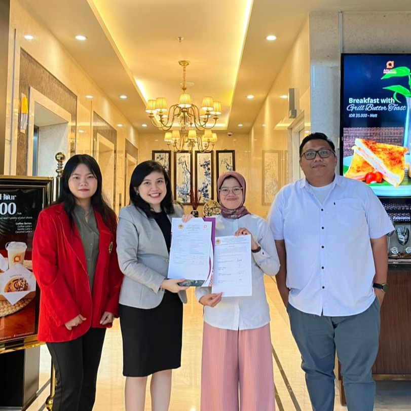 #RuangAksi | Perpanjangan MoA FISIP Untag dan Hotel Aria Centra, Perkuat Program Magang Industri Mahasiswa