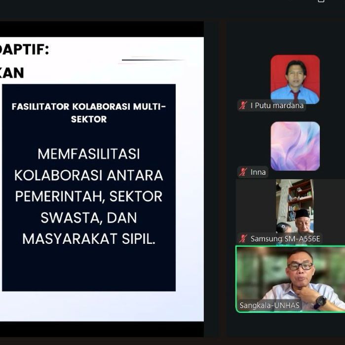 #RuangAksi | FISIP Untag Surabaya Gelar Kuliah Tamu Pascasarjana, Bahas Ekosistem Administrasi Publik Adaptif untuk Dukung SDG's